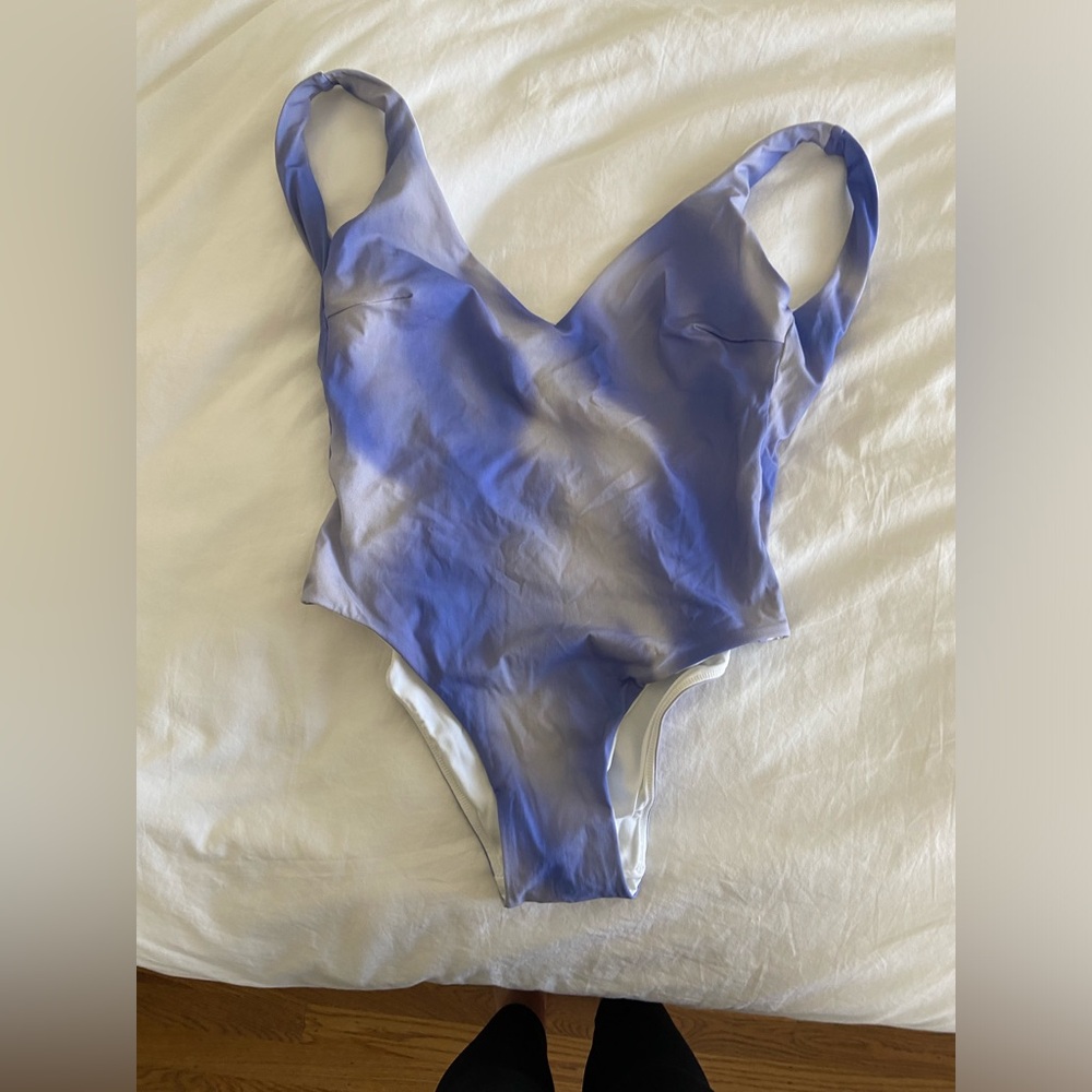 Monday Swimwear one piece blue size large